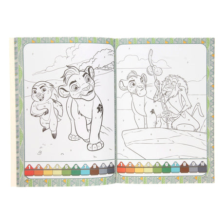 Book Specials Nederland bv Couleurs par numéro - Lion King