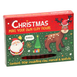Faites votre propre silhouette d'argile Noël