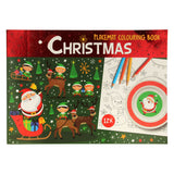 Set de table pour livre de coloriage Wins Holland, Noël, 12 pcs.