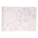 Set de table pour livre de coloriage Wins Holland, Noël, 12 pcs.
