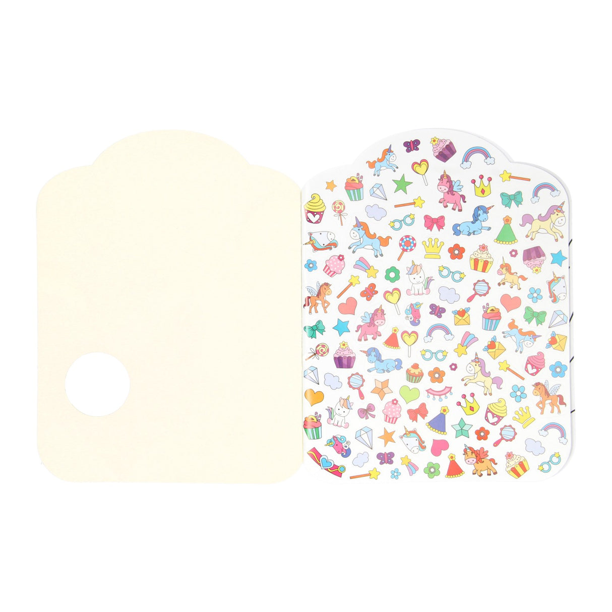 Fantastico Color and Sticker Book - Eenhoorn