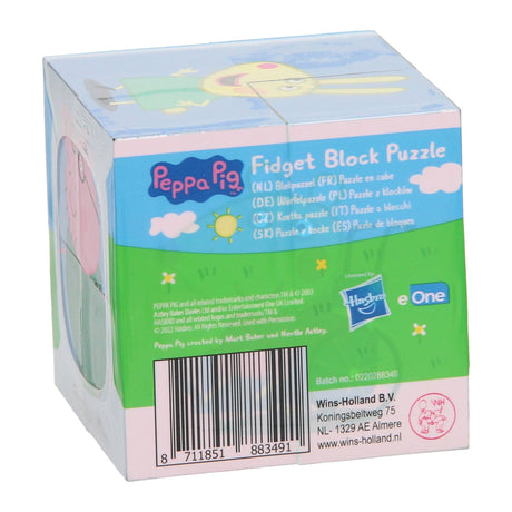 Gagne le puzzle de bloc de fidget de Peppa Pig de Hollande