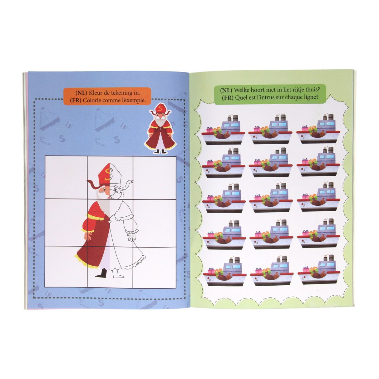 Vyhraje Holland Color and Activity Book A4 Sinterklaas