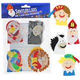 Gör din egen filtfingerpops Sinterklaas, 4: a.