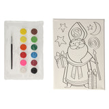 Wins Holland ensemble de peinture sur toile Sinterklaas
