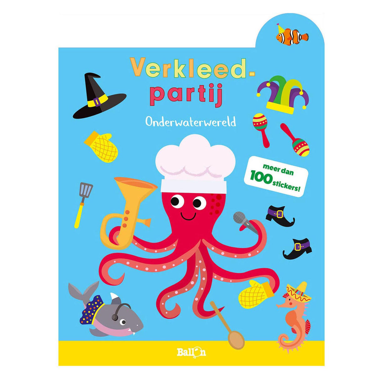 Dress -up Party Stickerboek: Unterwasserwelt