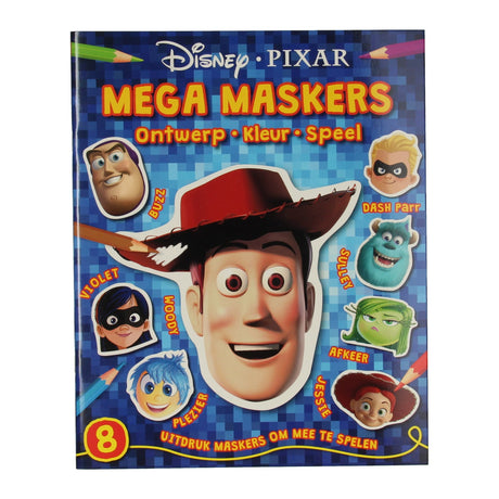 Livres spéciaux Pays-Bas BV Livre de masques Walt Disney Disney Pixar