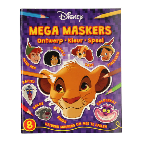 Livres spéciaux Pays-Bas bv Walt Disney livre de masques Disney