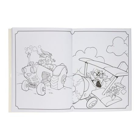 Livre spécial pays-bas BV, livre de coloriage super couleur Looney Tunes avec crayons