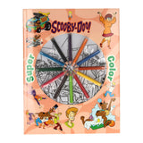 Livres spéciaux Pays-Bas BV livre de coloriage super couleur scooby-doo avec crayons
