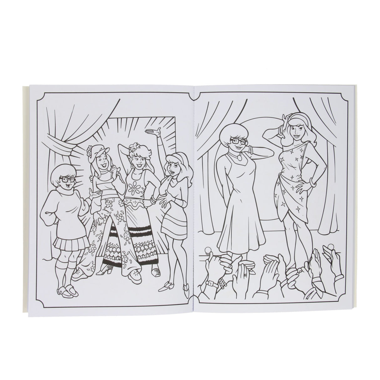 Livres spéciaux Pays-Bas BV livre de coloriage super couleur scooby-doo avec crayons