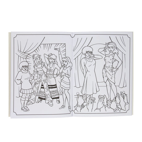 Livres spéciaux Pays-Bas BV livre de coloriage super couleur scooby-doo avec crayons