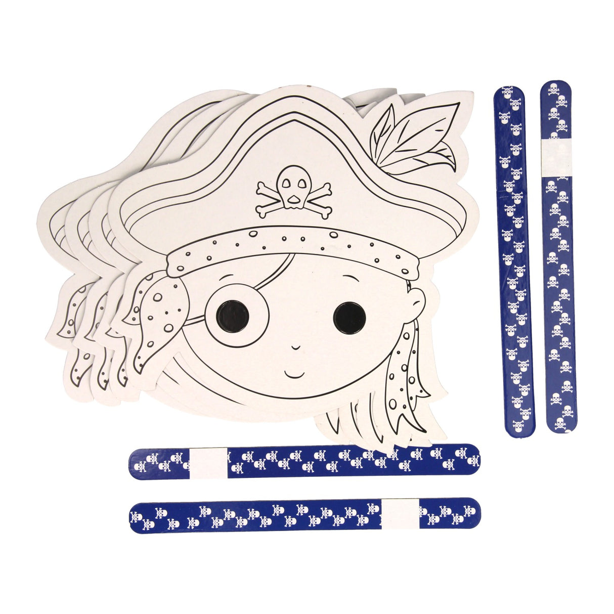 Gagne la couleur hollandaise et faites vos propres masques pirate, 4e.