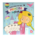 Gagnez la couleur hollandaise et fabriquez vos propres masques - princesse, 4 pcs.