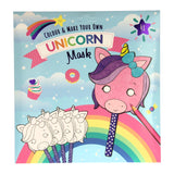 Gagnez la couleur Holland et fabriquez vos propres masques - licorne, 4 pcs.