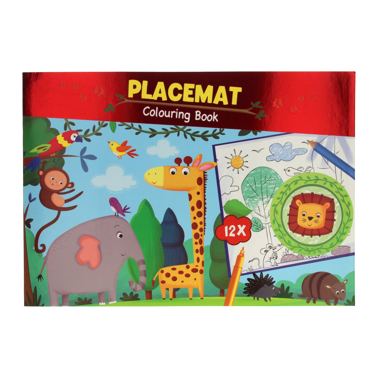 Placemat Colorbook - Jungle