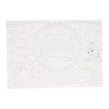 Wins Holland set de table livre de coloriage - Licorne