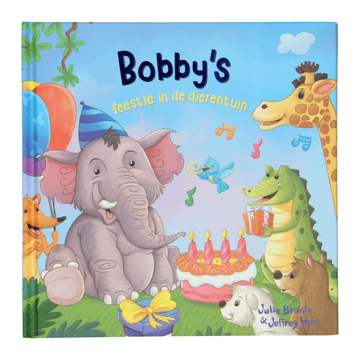 Gain le livre de l'image hollandaise Bobby's Party dans le zoo