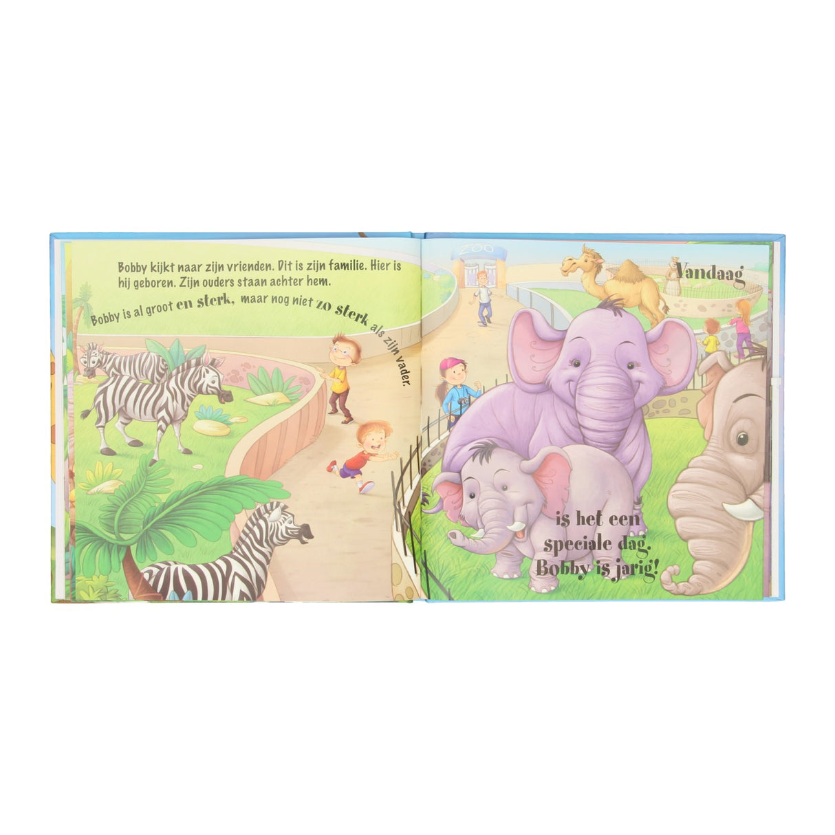 Gagne un livre d'images en Hollande - La fête de Bobby au zoo