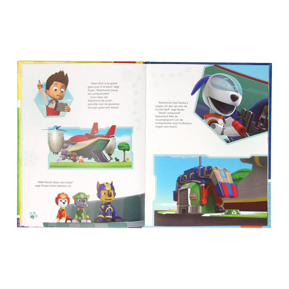 Vítězství Holland Reading Book The Puppies Zachraňte malou tučňáku Paw Patrol