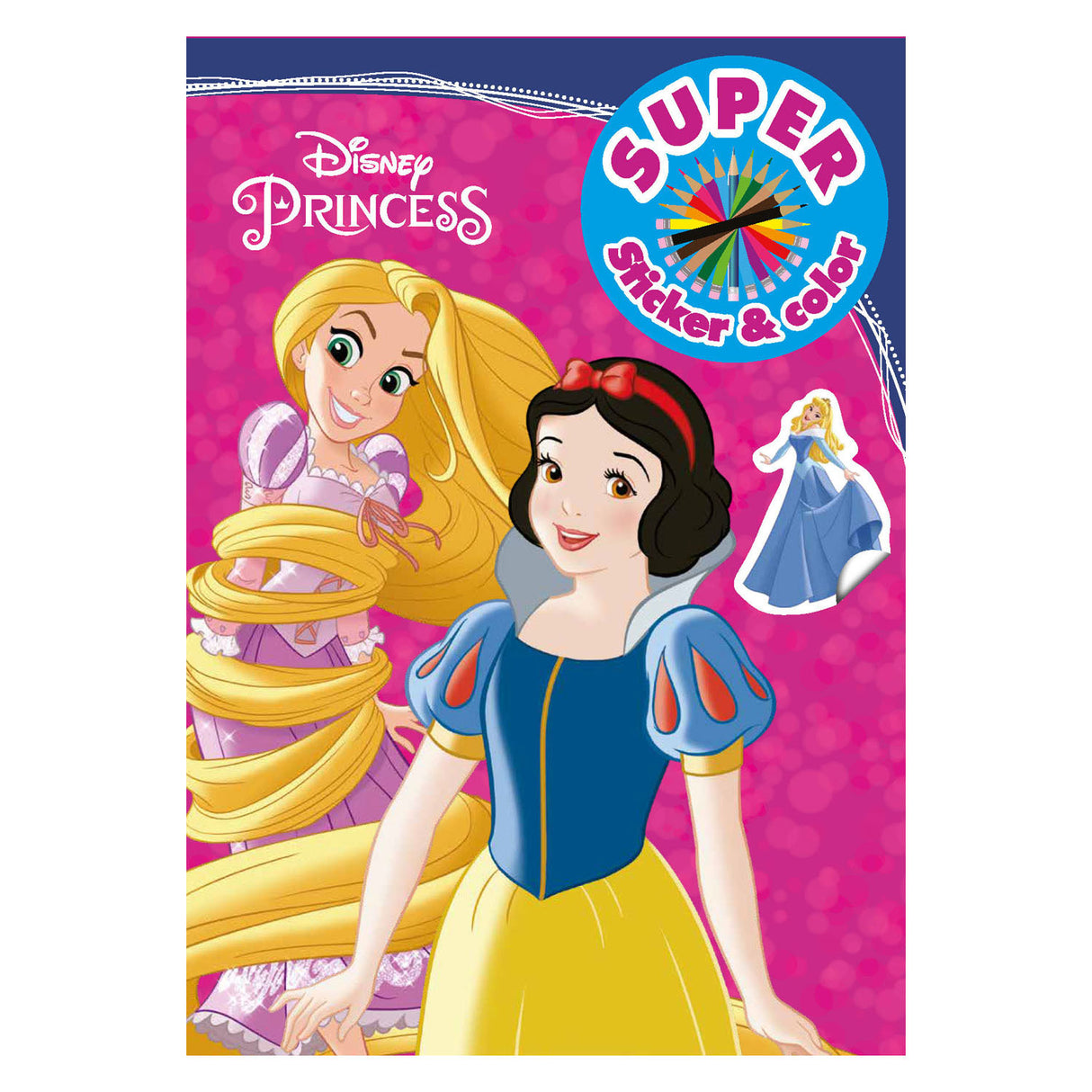 Especialidades de libros Nederland bv Princess Sticker Color Colorbook