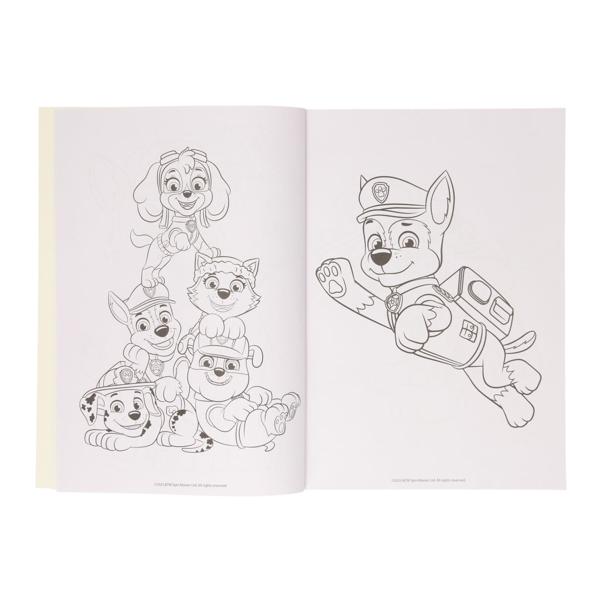 Livre de coloriage Wins Holland Paw Patrol, 64 pages.