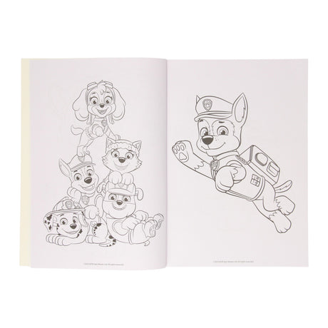Livre de coloriage Wins Holland Paw Patrol, 64 pages.