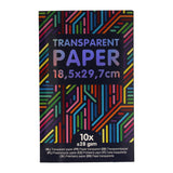 Ganne Holland Transparent Paper colored, 10st.
