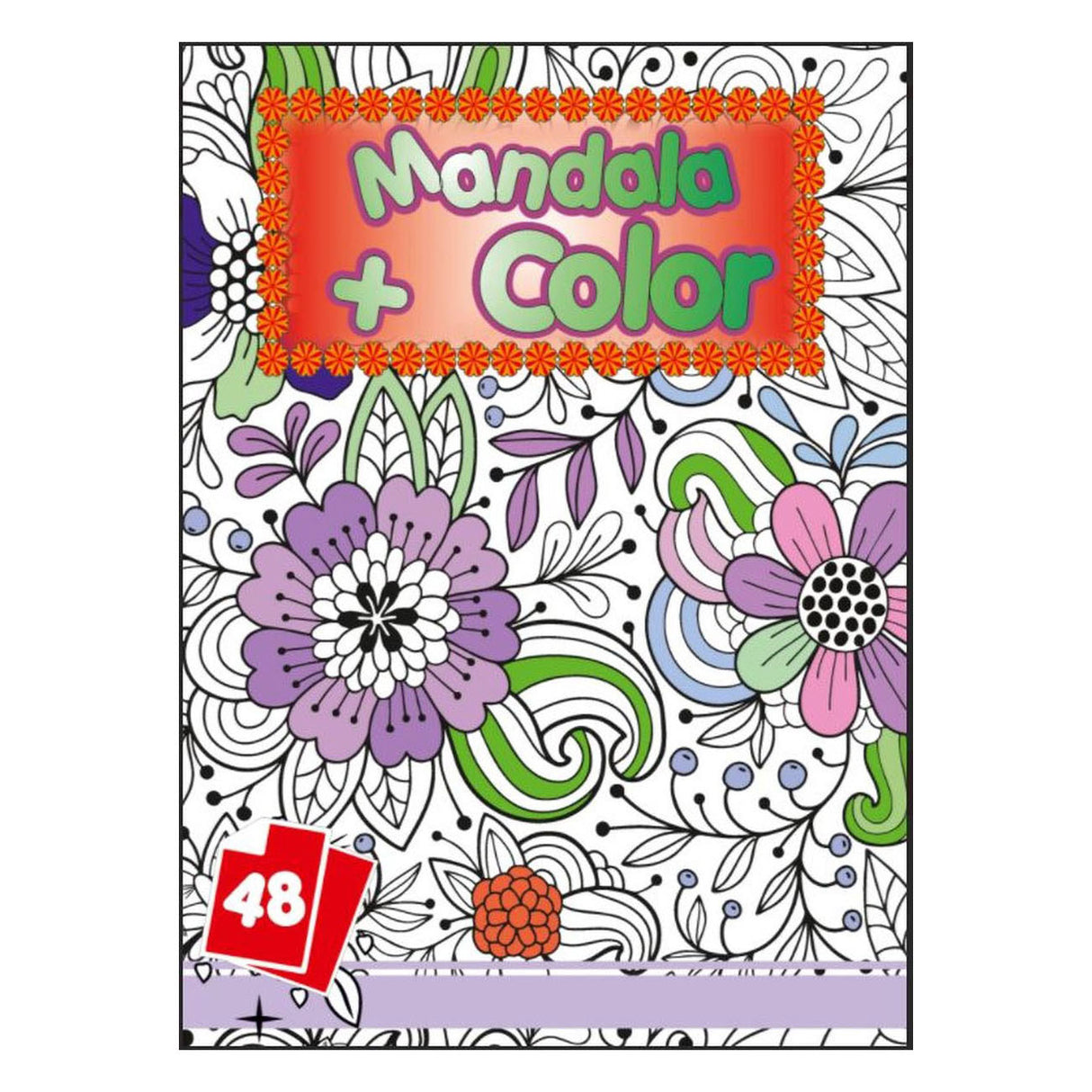 Livre de coloriage mandala Wins Holland, 48 pages