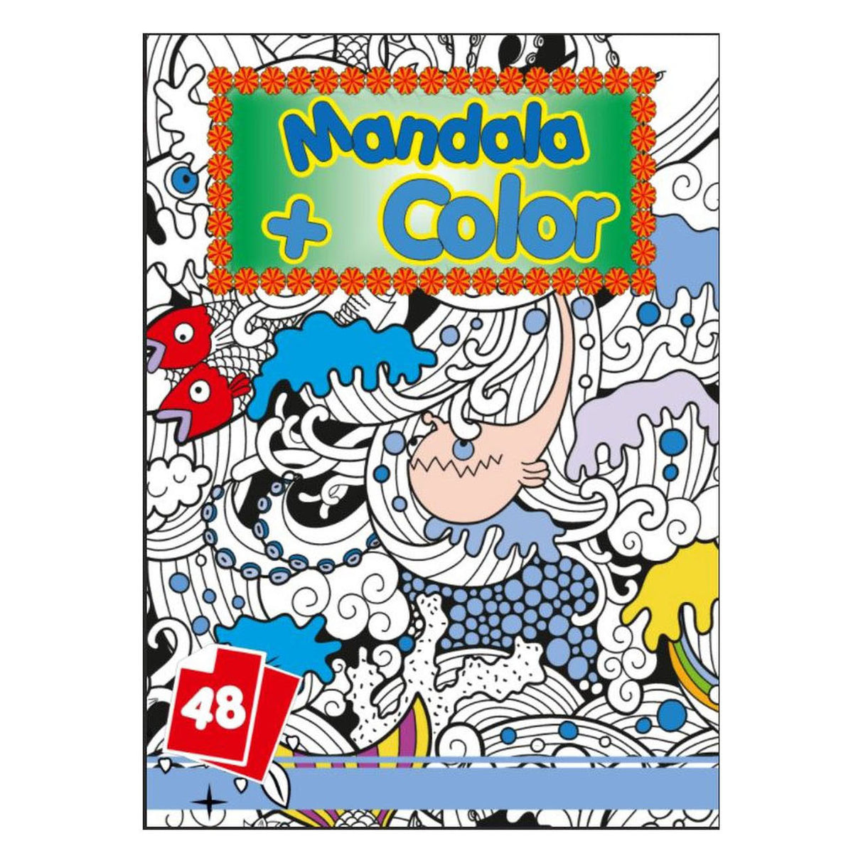 Livre de coloriage mandala Wins Holland, 48 pages