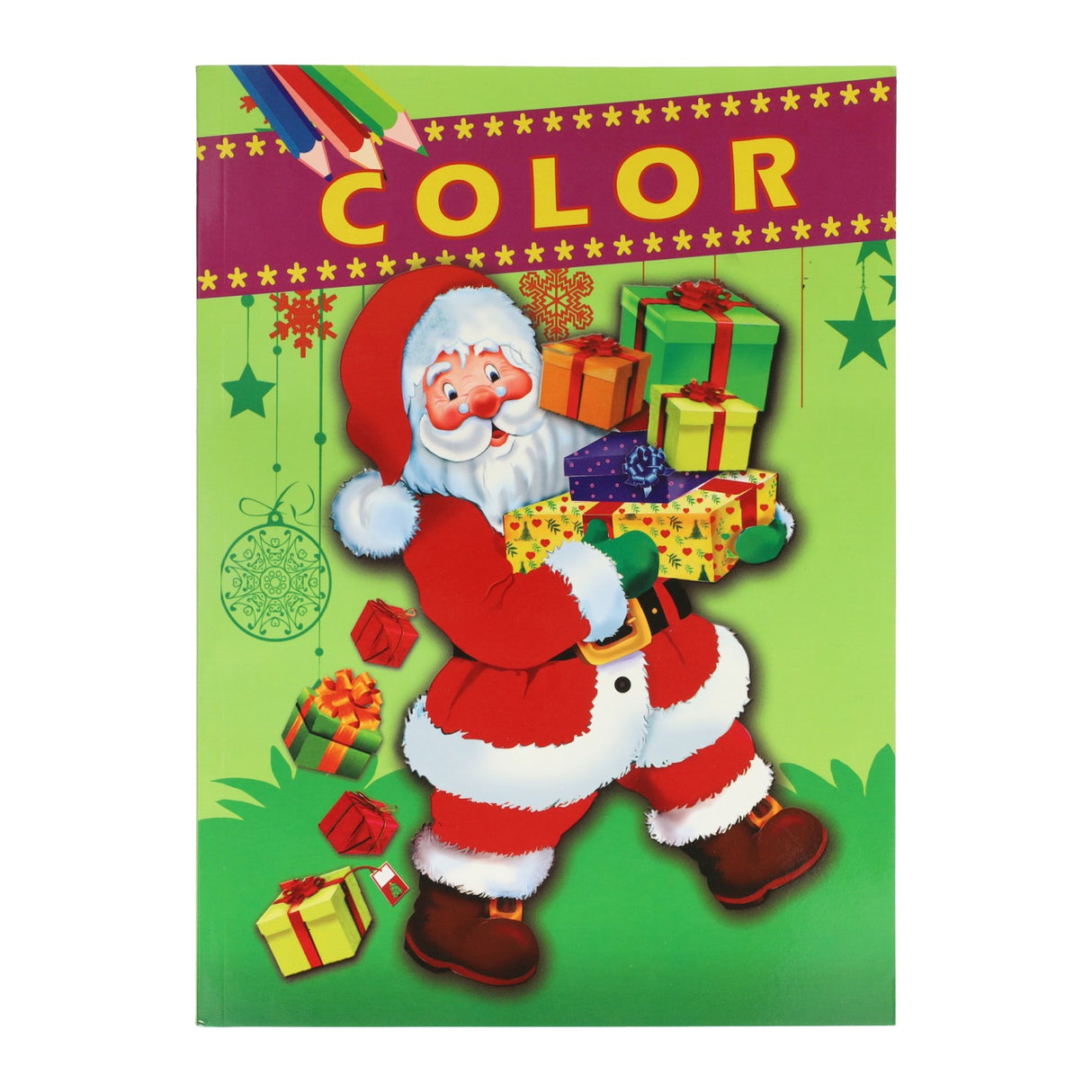 Livres spéciaux aux Pays-Bas, par exemple livre de coloriage de Noël, 48 pages.