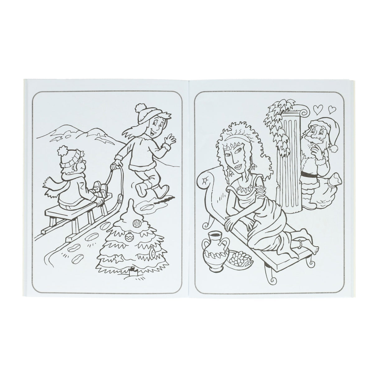 Livre spécial Pays-Bas bv Livre de coloriage de Noël, 64 pages.