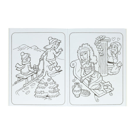 Livre spécial Pays-Bas bv Livre de coloriage de Noël, 64 pages.