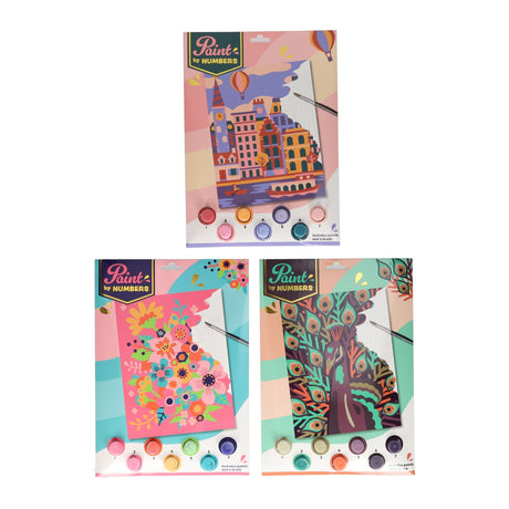 Wins Holland paint by number theme paint set