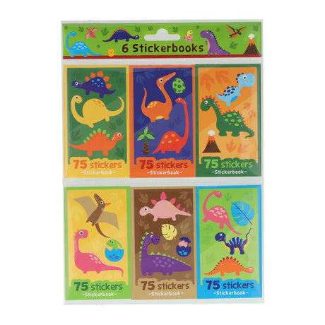 Wins Holland – autocollants dinosaures, 6 pièces