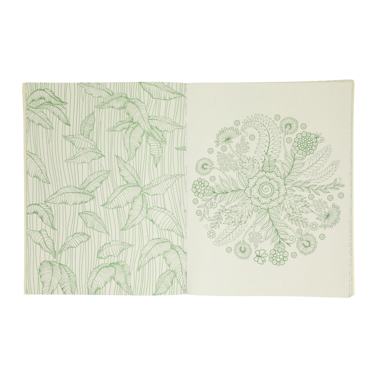 Gagne Holland un en un livre de coloriage vert