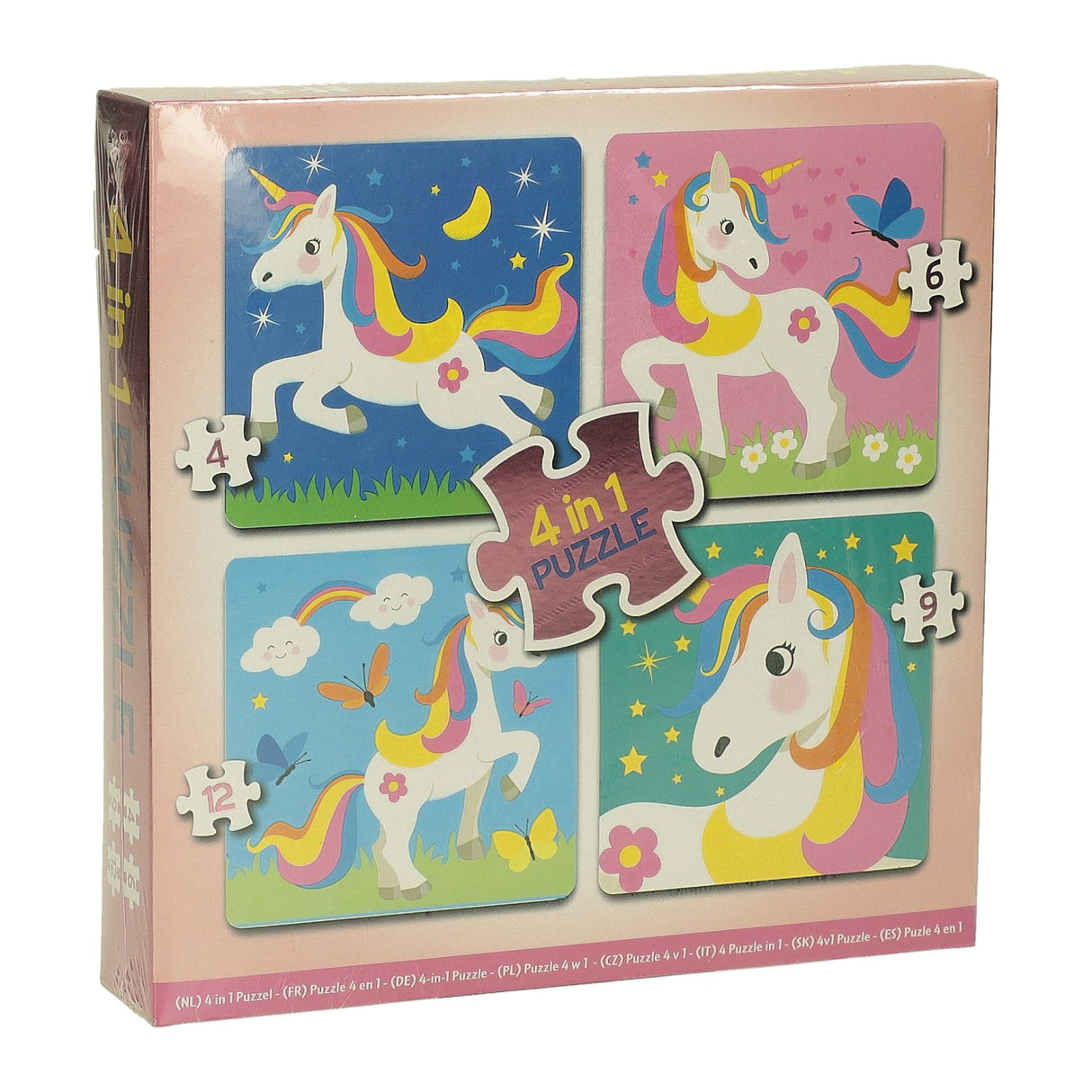 Wins Holand 4in1 Puzzle Unicorn