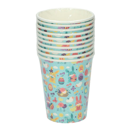Wins Holland gobelets en papier Pâques, 10 pcs.