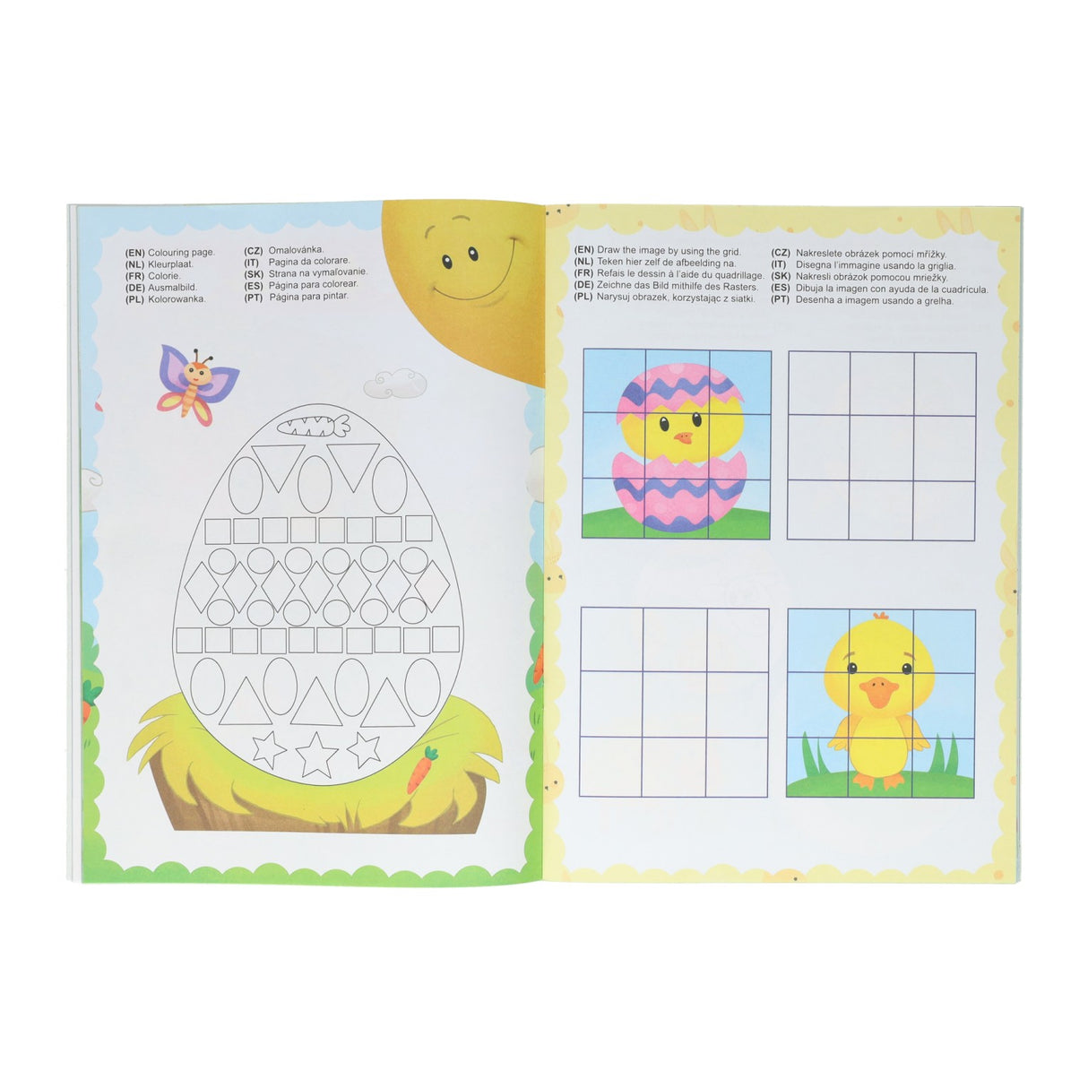 Wins Holland Livre de coloriage et d'activités de Pâques
