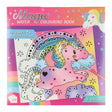 Gagne la licorne de bloc de couleur aquarelle magique hollandaise