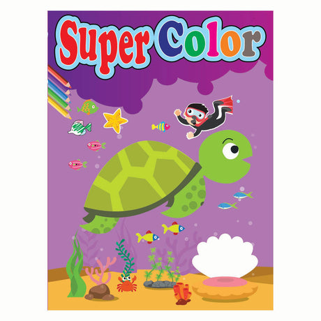 Livre spécial pays-bas BV, super livre de coloriage A4, 192 pages, 4 culs (12 pièces)