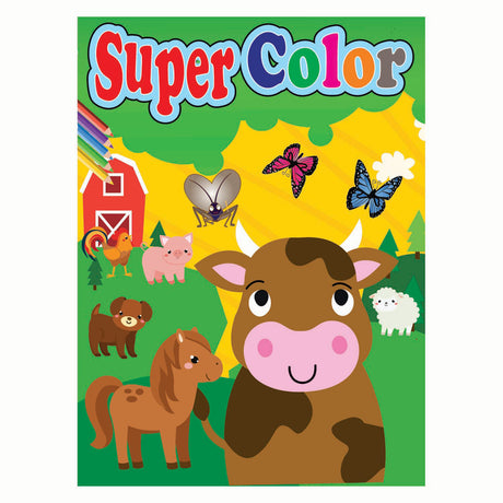 Livre spécial pays-bas BV, super livre de coloriage A4, 192 pages, 4 culs (12 pièces)
