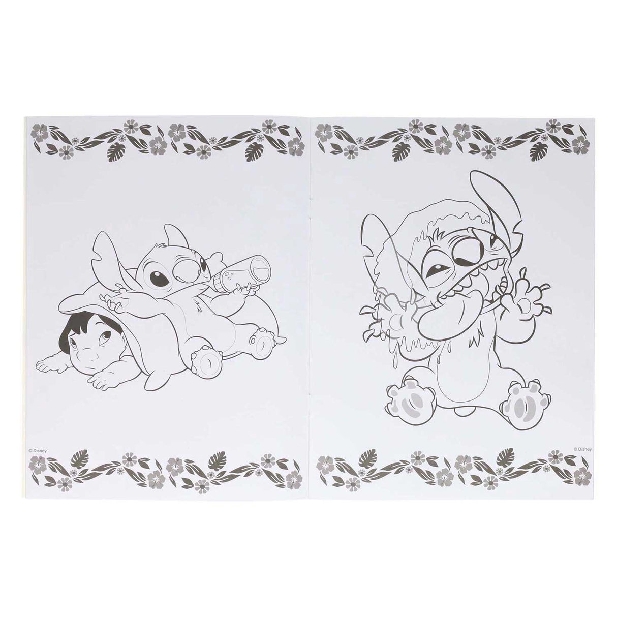 Livre de coloriage Intro Stitch a4 32 pages 6 ass.