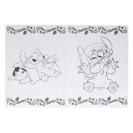 Livre de coloriage Intro Stitch a4 32 pages 6 ass.