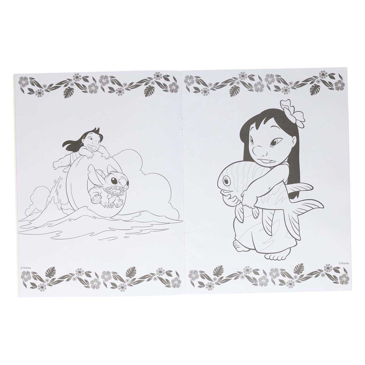 Livre de coloriage Intro Stitch a4 32 pages 6 ass.