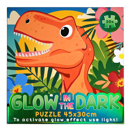 Wins Holland puzzle phosphorescent dinosaure - 50 pcs.