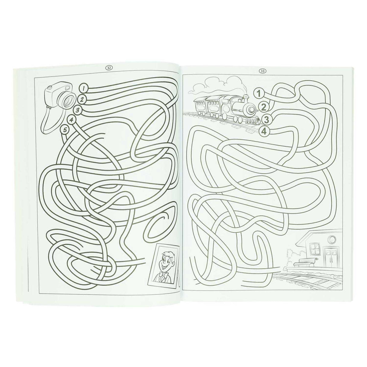 Gagne le livre de labyrinthes hollandais - 115 labyrinthes
