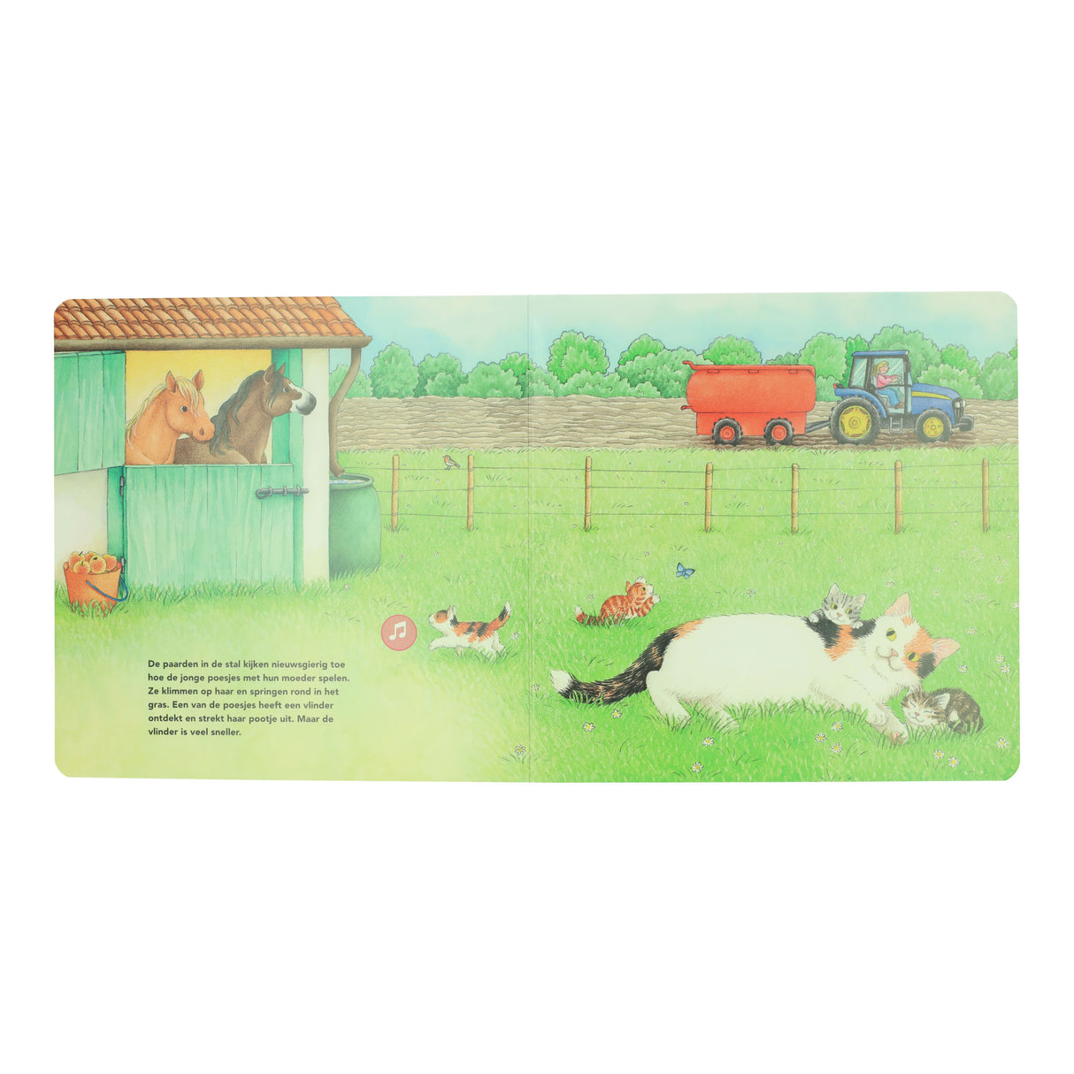 Wins Holland spécial ferme de livres de sons - 6 sons