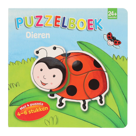 Wins Holland livre de puzzles animaux - 4 puzzles