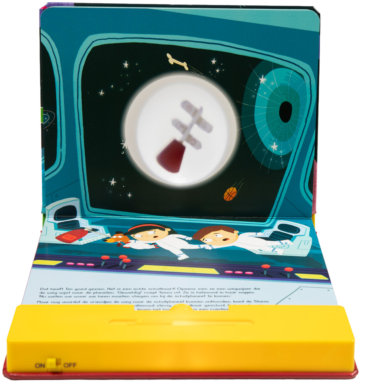 Gagne Holland mon livre projecteur Chasseurs de trésors dans l'espace